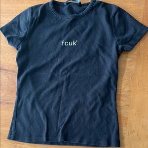 Black FCUK T-Shirt